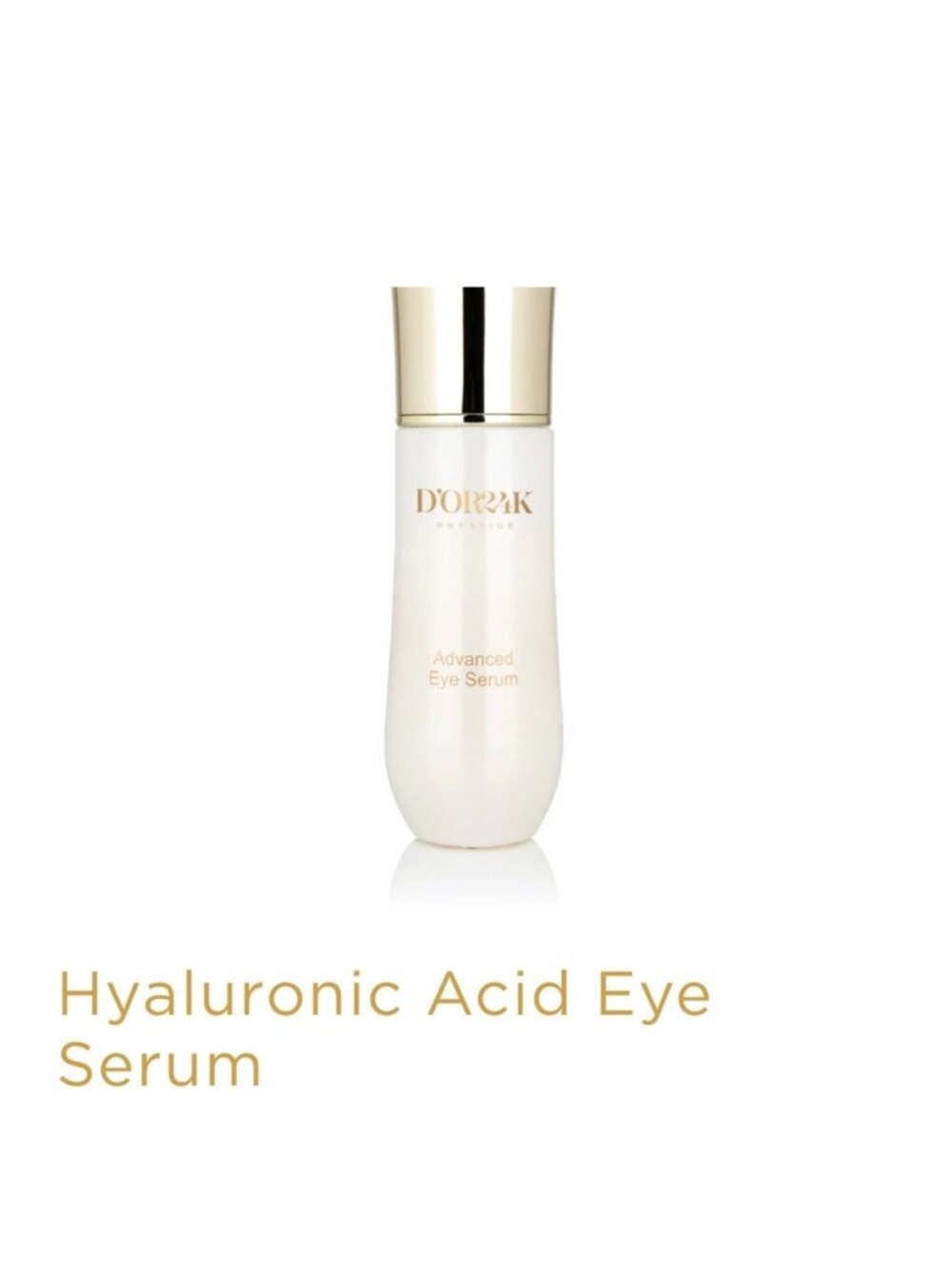 D’OR24K Prestige Hyaluronic Acid Eye Serum Luxury Anti-Aging Treatment